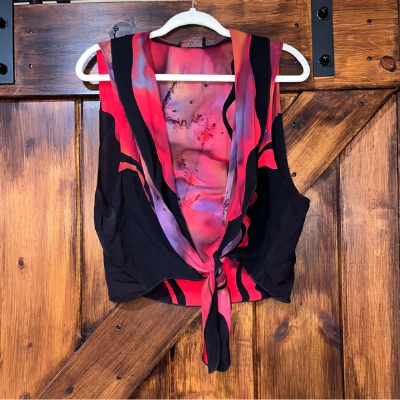 Louise Blumberg wrap top - Picture 1 of 3